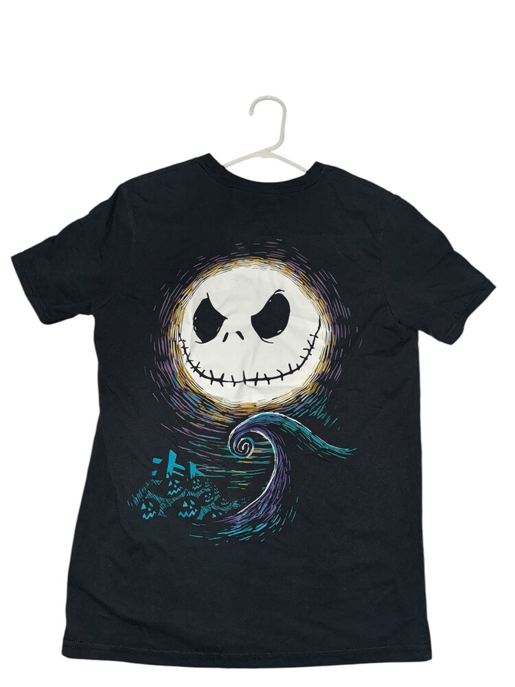 MENS SIZE Medium JACK SKELLINGTON POCKET T SHIRT DISNEY STORE
